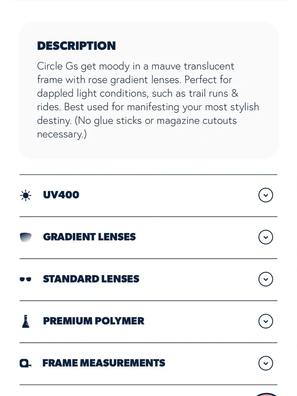 Goodr Circle G sunglasses
